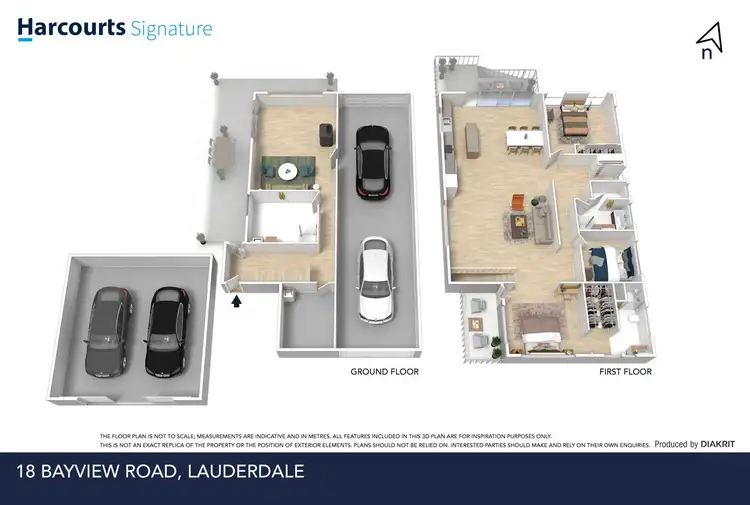 Floorplan of Homely house listing, 18 Bayview Road, Lauderdale TAS 7021