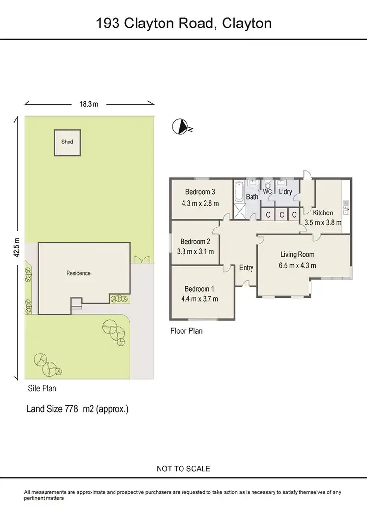 Floorplan of Homely house listing, 193-195 Clayton Road, Clayton VIC 3168