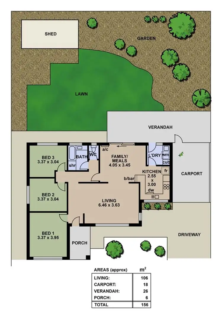 Floorplan of Homely house listing, 11 Glenburnie Street, Happy Valley SA 5159
