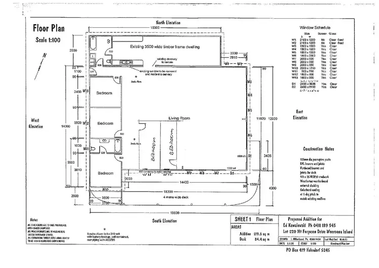 Floorplan of Homely house listing, 37 Mount Ferguson Drive, Weeroona Island SA 5495