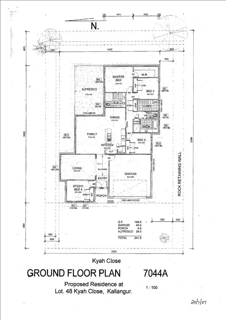 Floorplan of Homely house listing, 3 Kyah Close, Kallangur QLD 4503