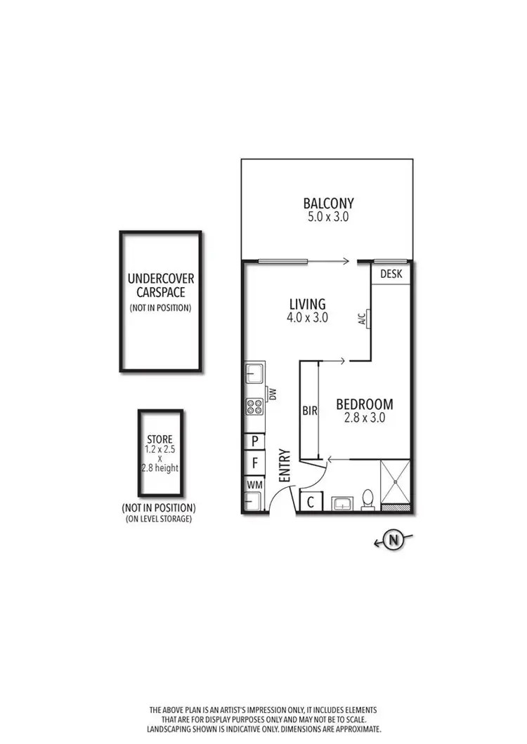 Floorplan of Homely apartment listing, 1.12/808 Sydney Road, Brunswick VIC 3056