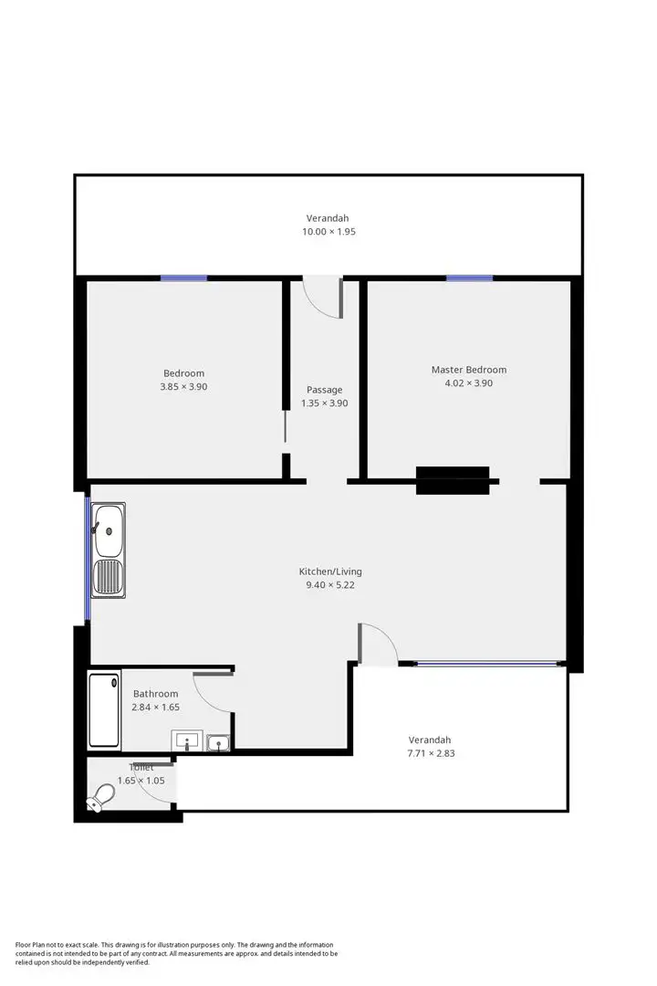 Floorplan of Homely house listing, 43 Railway Terrace, Peterborough SA 5422