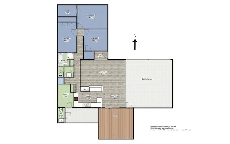 Floorplan of Homely house listing, 19 Fisher Street, Clifton QLD 4361