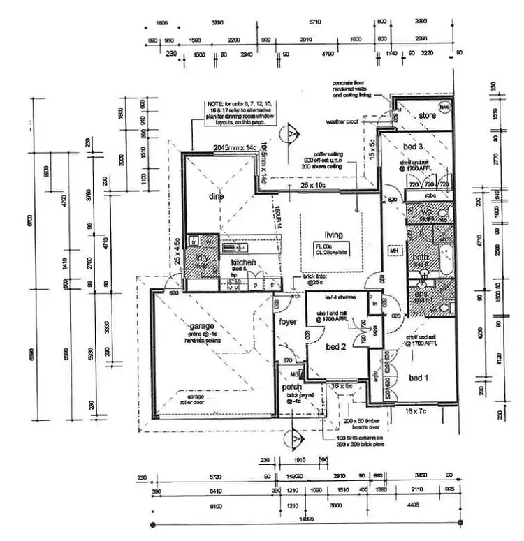 Floorplan of Homely unit listing, 7/90 Seymour Street, West Busselton WA 6280