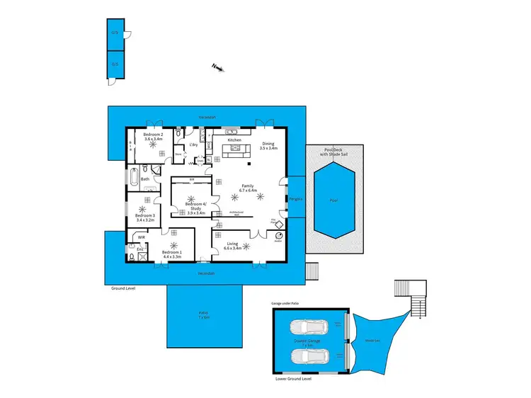 Floorplan of Homely house listing, 20 Jerilderie Drive, Happy Valley SA 5159