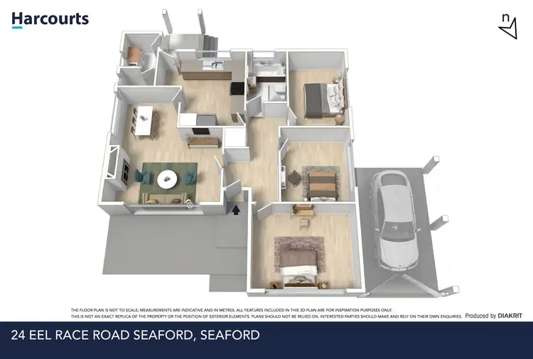 Floorplan of Homely house listing, 24 Eel Race Road, Seaford VIC 3198