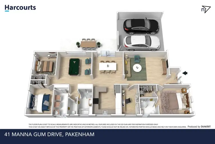 Floorplan of Homely house listing, 41 Manna Gum Drive, Pakenham VIC 3810