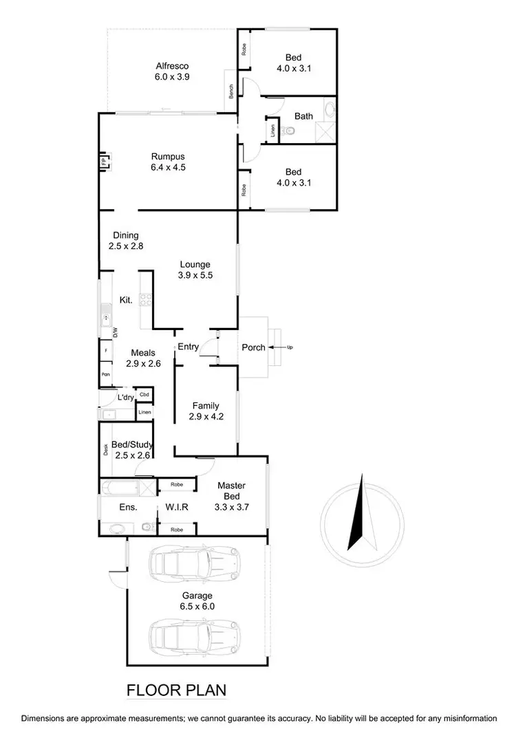 Floorplan of Homely house listing, 3 Impara Court, Scoresby VIC 3179