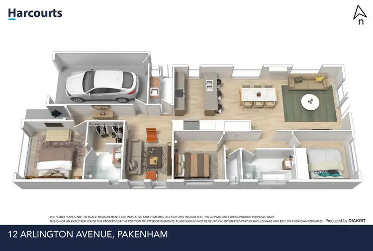 Floorplan of Homely house listing, 12 Arlington Avenue, Pakenham VIC 3810