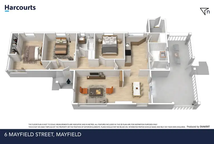 Floorplan of Homely house listing, 6 Mayfield Street, Mayfield TAS 7248