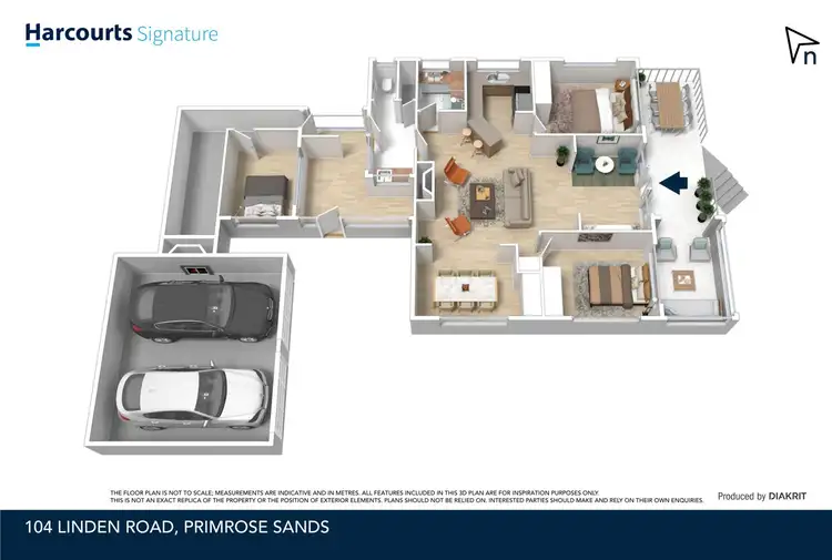 Floorplan of Homely house listing, 104 Linden Road, Primrose Sands TAS 7173