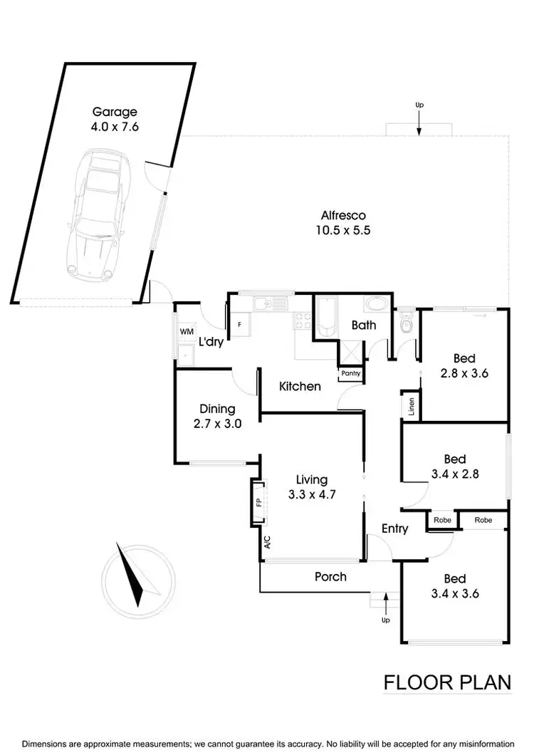 Floorplan of Homely house listing, 3 St Clair Road, Wantirna South VIC 3152