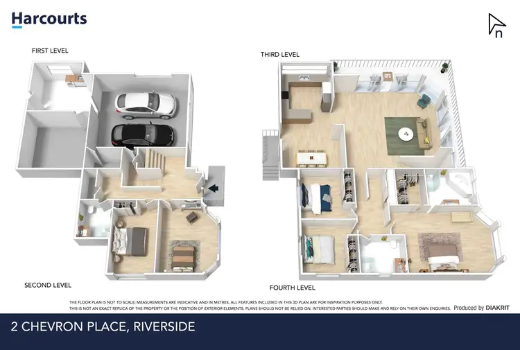 Floorplan of Homely house listing, 2 Chevron Place, Riverside TAS 7250
