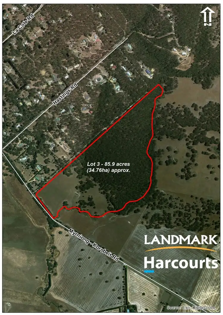 Floorplan of Homely rural property listing, Lot 20 Lawsons Lane, Greendale VIC 3341