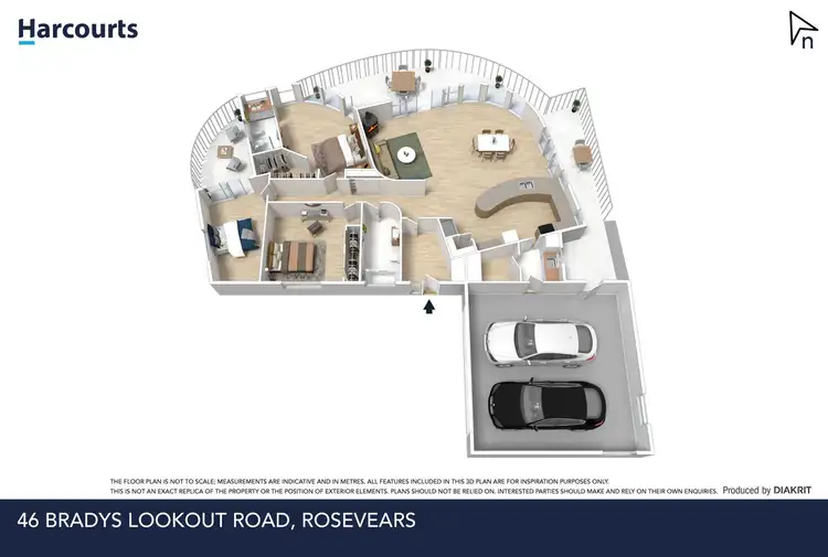 Floorplan of Homely house listing, 46 Bradys Lookout Road, Rosevears TAS 7277