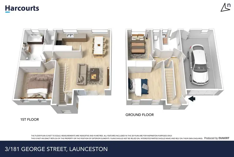 Floorplan of Homely townhouse listing, 3/181 George Street, Launceston TAS 7250