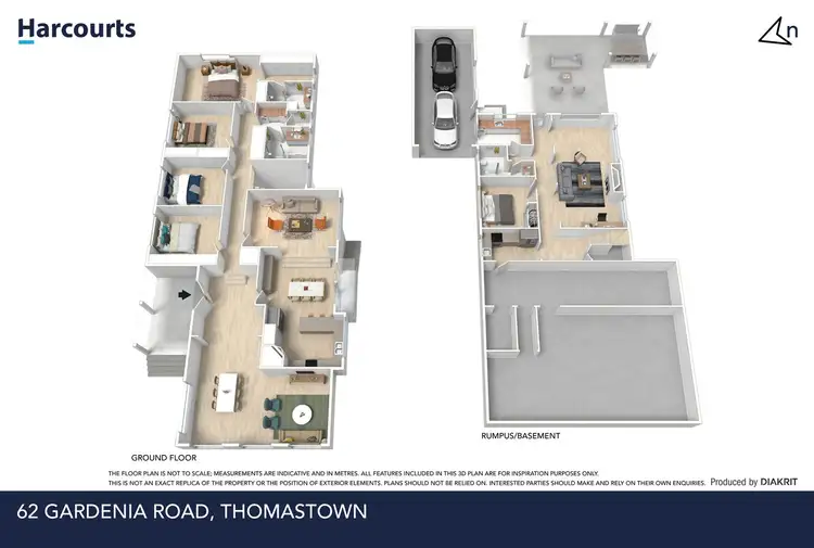Floorplan of Homely house listing, 62 Gardenia Road, Thomastown VIC 3074