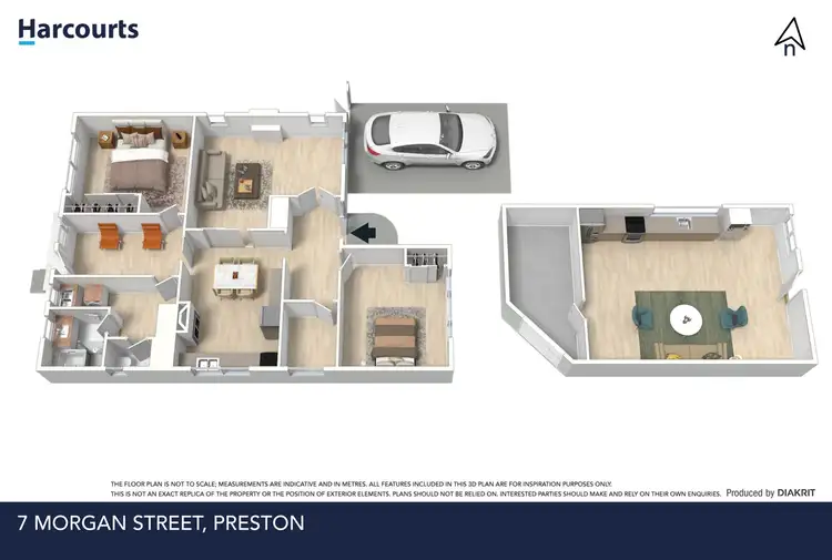 Floorplan of Homely house listing, 7 Morgan Street, Preston VIC 3072