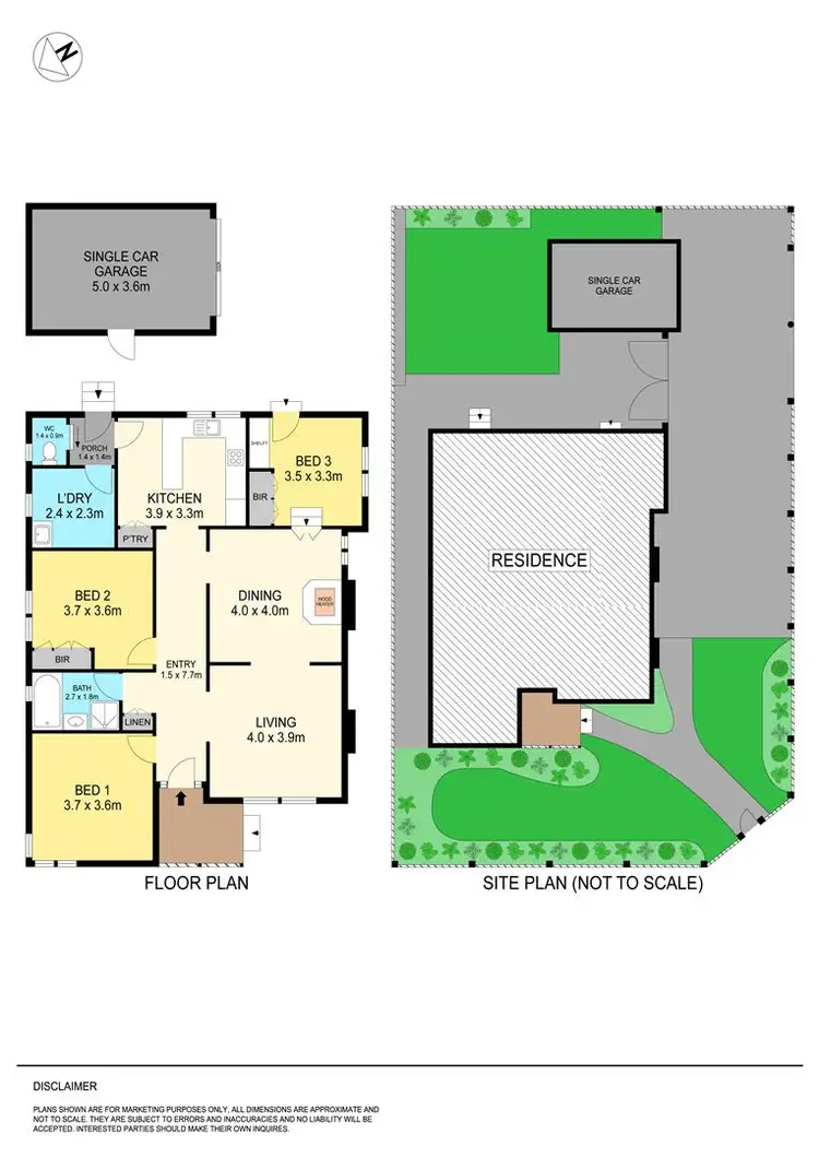 Floorplan of Homely house listing, 717 Pleasant Street South, Redan VIC 3350