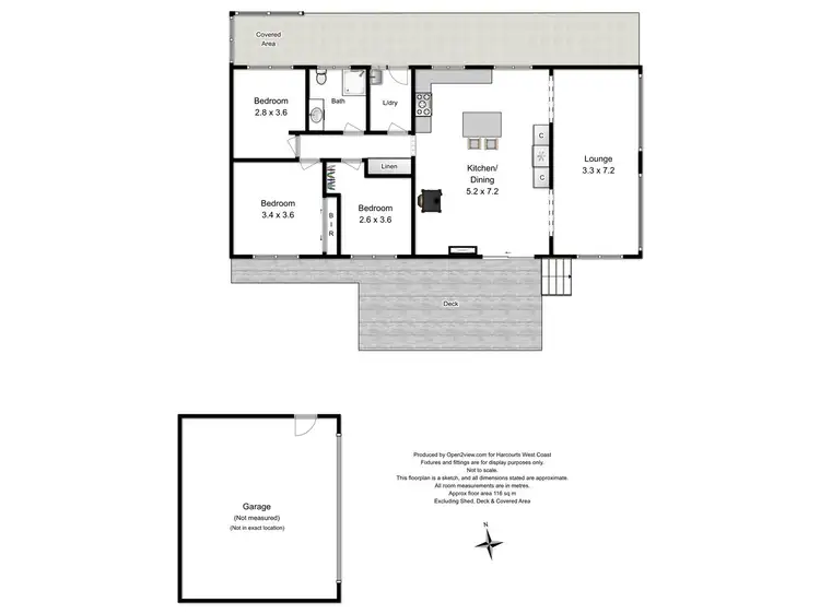 Floorplan of Homely house listing, 9 Charles Street, Strahan TAS 7468