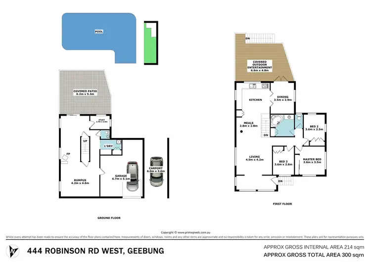 Floorplan of Homely house listing, 444 Robinson Road West, Geebung QLD 4034