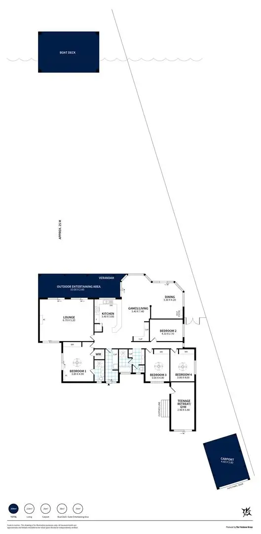 Floorplan of Homely house listing, 35 Prince Alfred Parade, Hindmarsh Island SA 5214