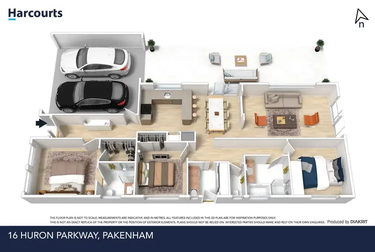 Floorplan of Homely house listing, 16 Huron Parkway, Pakenham VIC 3810