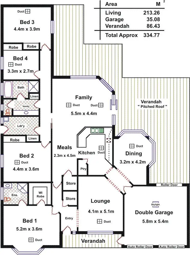 Floorplan of Homely house listing, - Expedition Drive, Hewett SA 5118