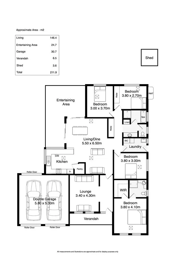 Floorplan of Homely house listing, 4 Halcyon Circuit, Aldinga Beach SA 5173