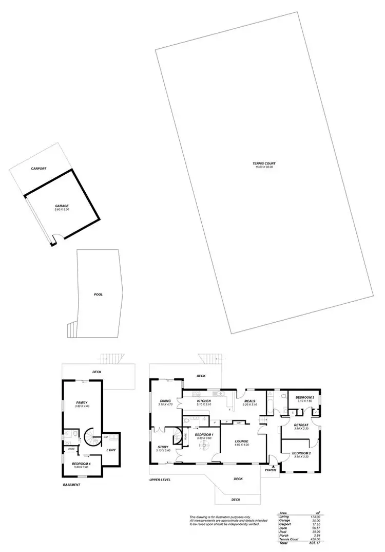 Floorplan of Homely house listing, 18 Weemala Drive, Mitcham SA 5062