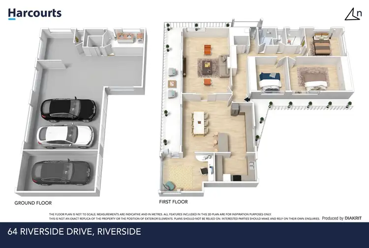 Floorplan of Homely house listing, 64 Riverside Drive, Riverside TAS 7250