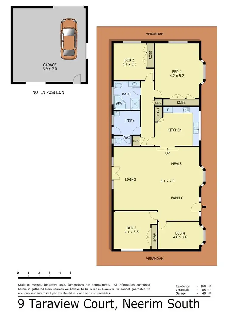 Floorplan of Homely house listing, 9 Taraview Court, Neerim South VIC 3831