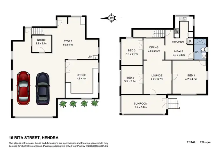 Floorplan of Homely house listing, 16 Rita Street, Hendra QLD 4011