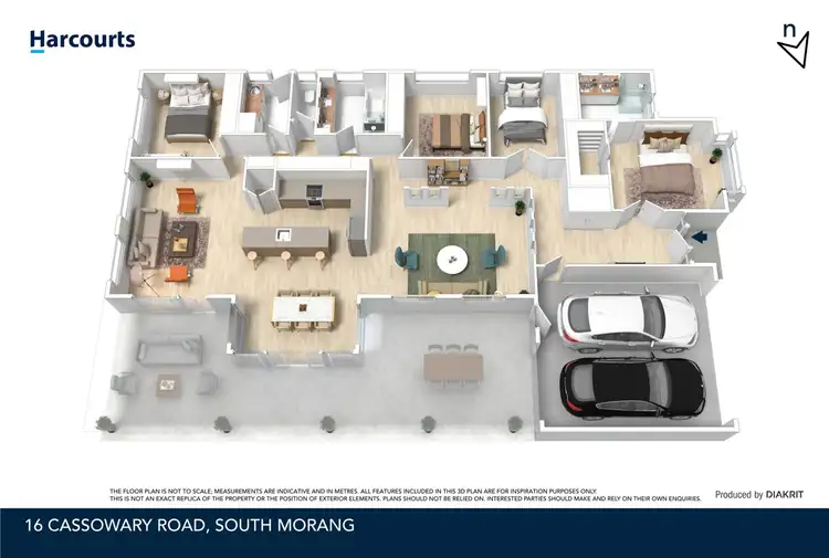 Floorplan of Homely house listing, 16 Cassowary Road, South Morang VIC 3752