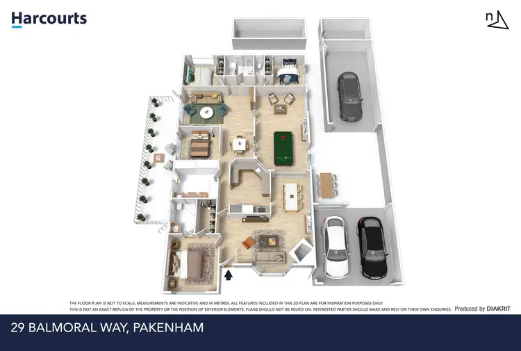 Floorplan of Homely house listing, 29 Balmoral Way, Pakenham VIC 3810