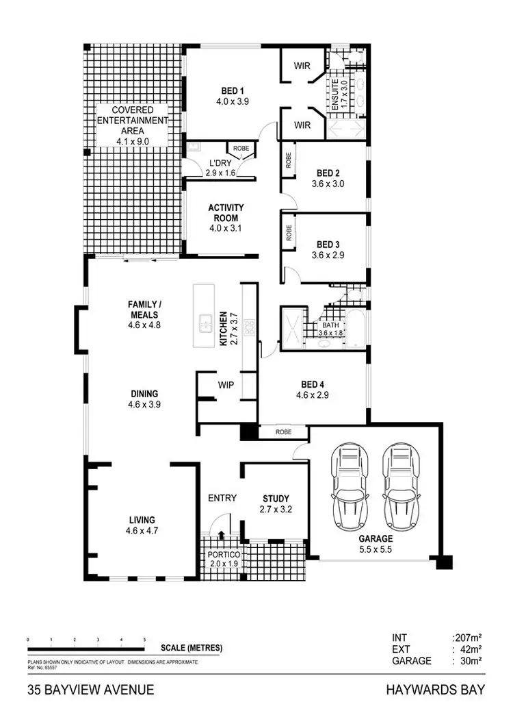 Floorplan of Homely house listing, 35 Bayview Avenue, Haywards Bay NSW 2530