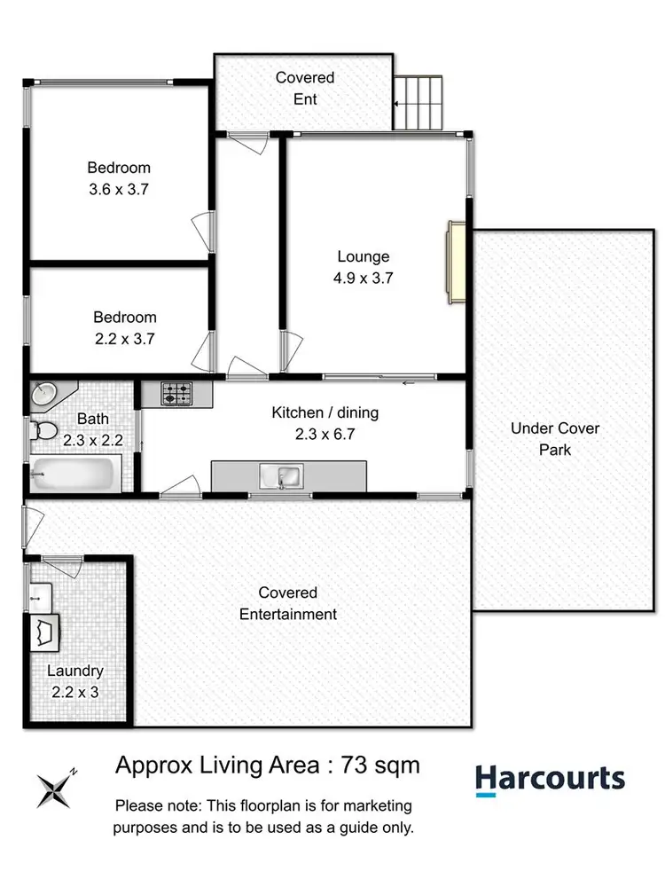 Floorplan of Homely house listing, 113 Bangalee Street, Lauderdale TAS 7021
