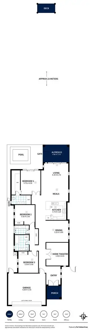 Floorplan of Homely house listing, 175 Wentworth Parade, Hindmarsh Island SA 5214