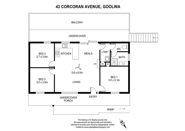 Floorplan of Homely house listing, 43 Corcoran Avenue, Goolwa Beach SA 5214