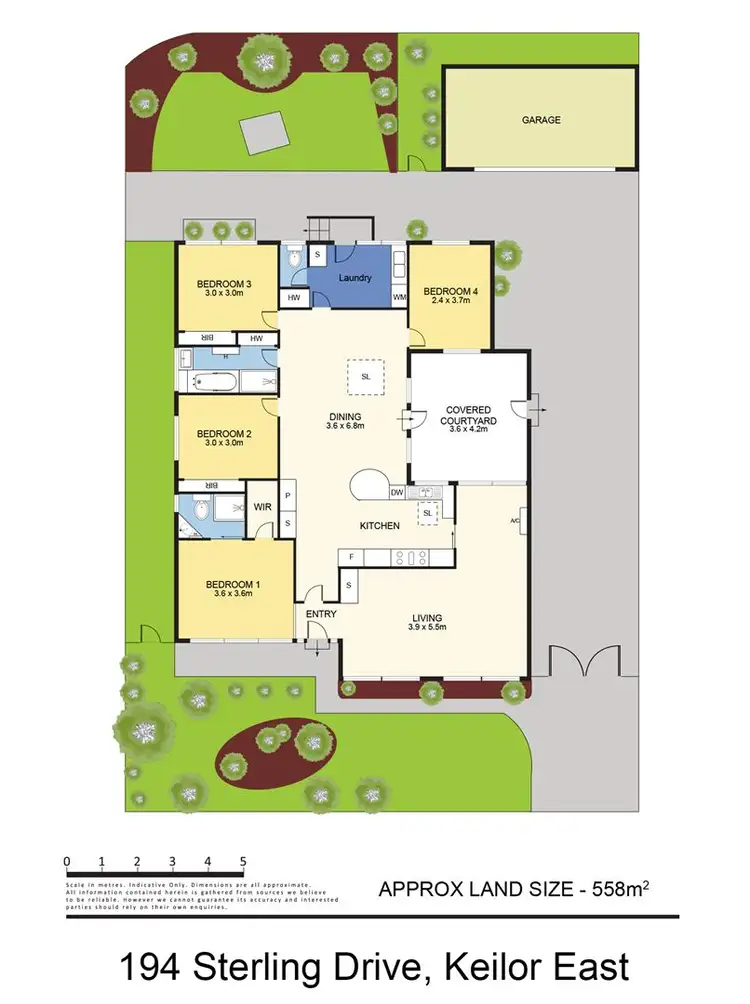 Floorplan of Homely house listing, 194 Sterling Drive, Keilor East VIC 3033