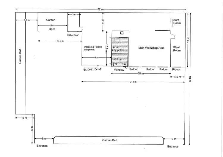 Floorplan of Homely land listing, 22 Nolans Road, Ruffy VIC 3666