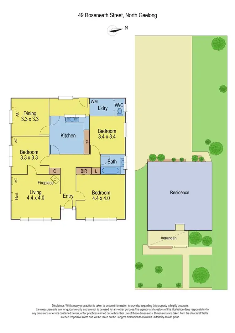 Floorplan of Homely house listing, 49 Roseneath Street, North Geelong VIC 3215