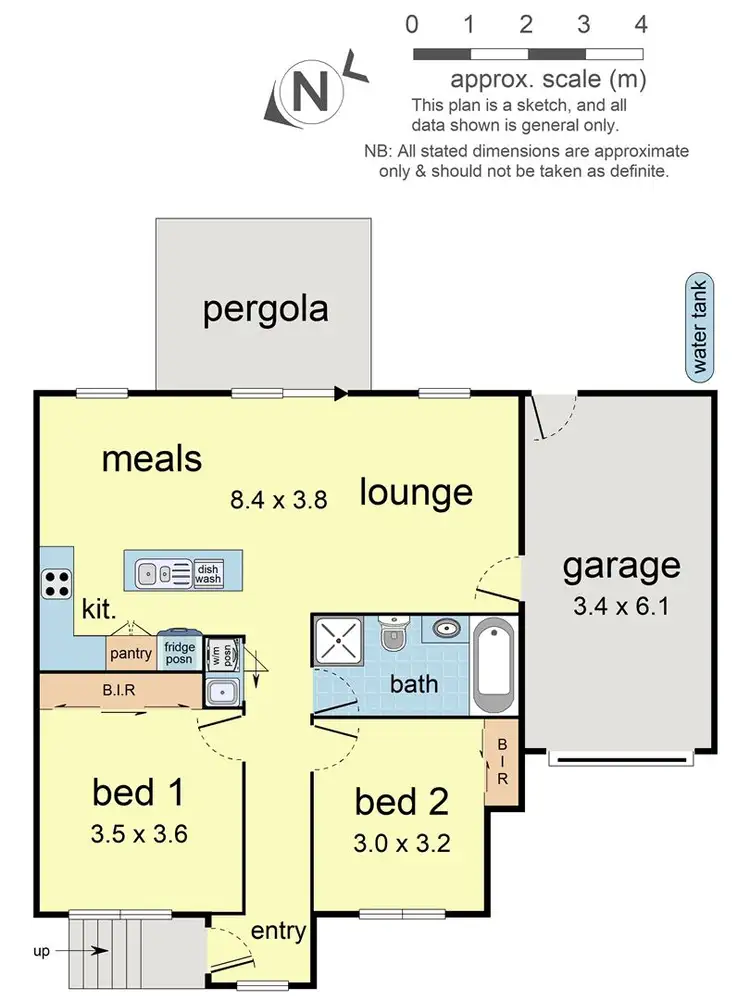 Floorplan of Homely unit listing, 2/59 Jesmond Road, Croydon VIC 3136