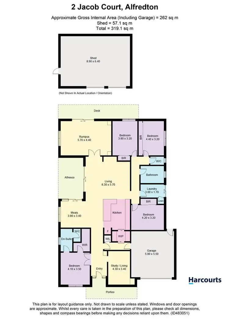 Floorplan of Homely house listing, 2 Jacob Court, Alfredton VIC 3350