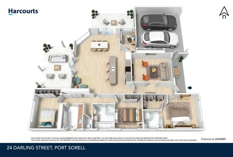 Floorplan of Homely house listing, 24 Darling Street, Port Sorell TAS 7307