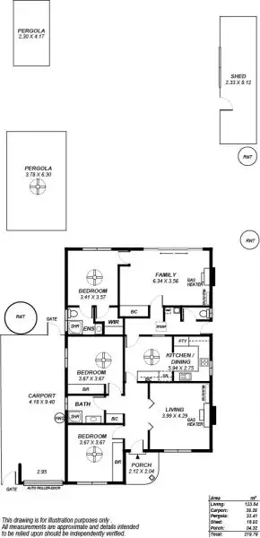 Floorplan of Homely house listing, 93 Ninth Avenue, Royston Park SA 5070