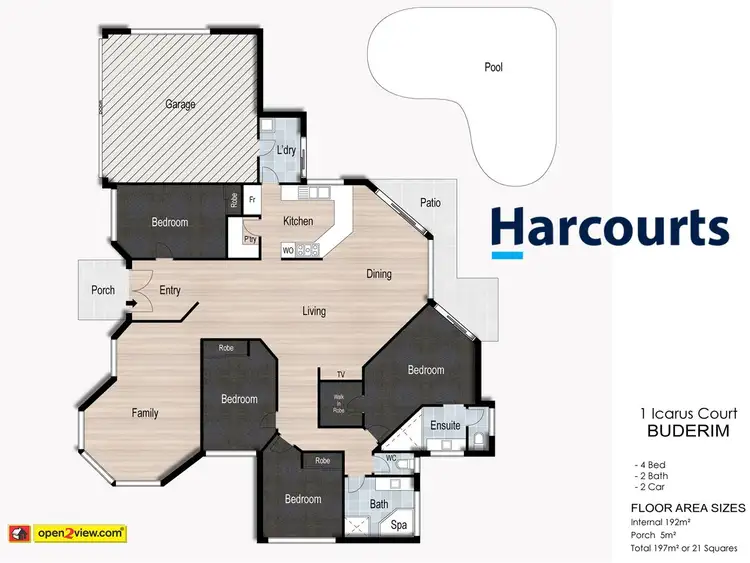 Floorplan of Homely house listing, 1 Icarus Court, Buderim QLD 4556