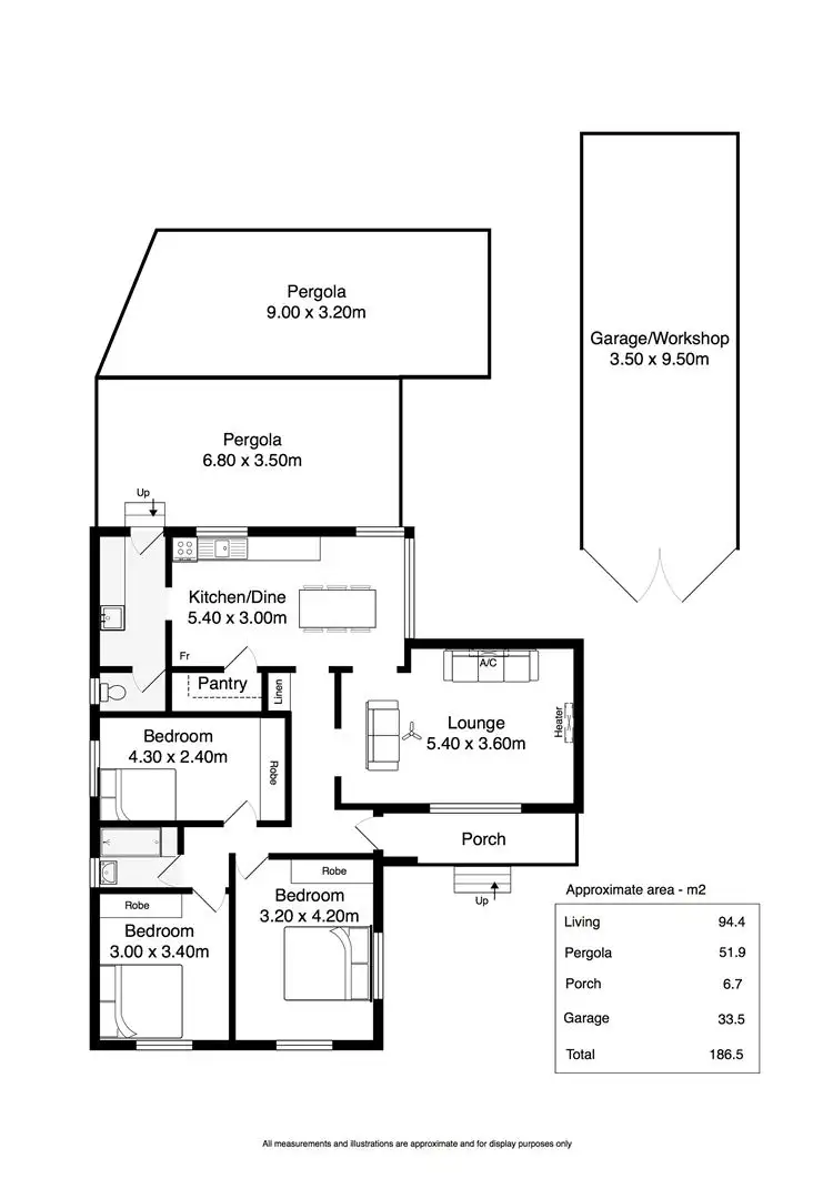 Floorplan of Homely house listing, 22 Wilson Street, Christies Beach SA 5165