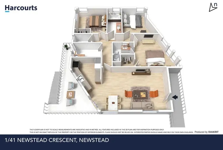 Floorplan of Homely unit listing, 1/41 Newstead Crescent, Newstead TAS 7250